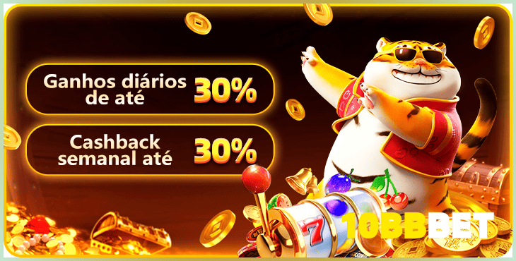 cashback de 30% promoções